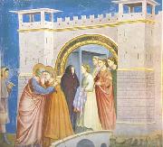 GIOTTO di Bondone Anna and Joachim Meet at the Golden Gate (mk08) china oil painting artist